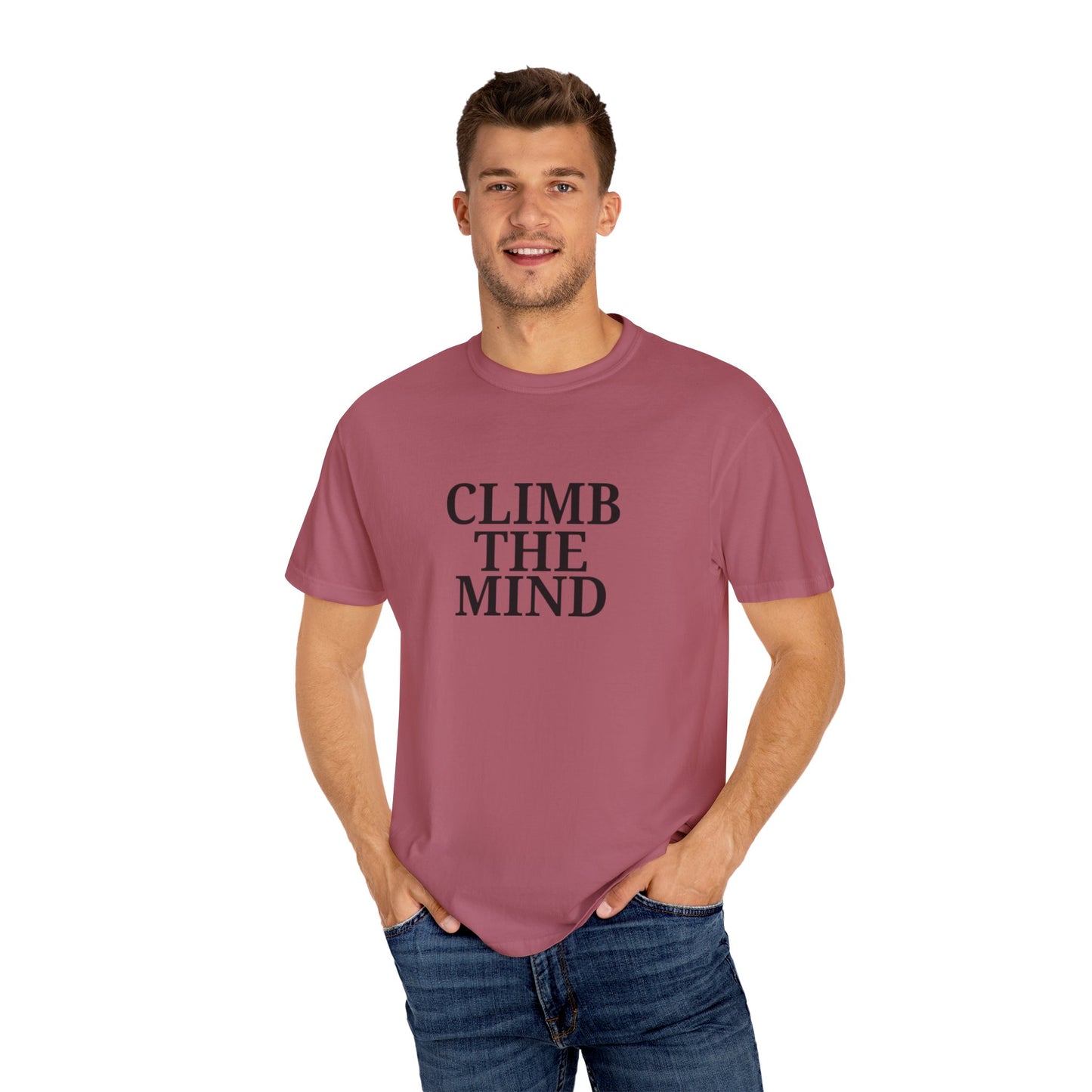'Climb the Mind' - Unisex Graphic Shirt, Positive Vibes, Casual Wear