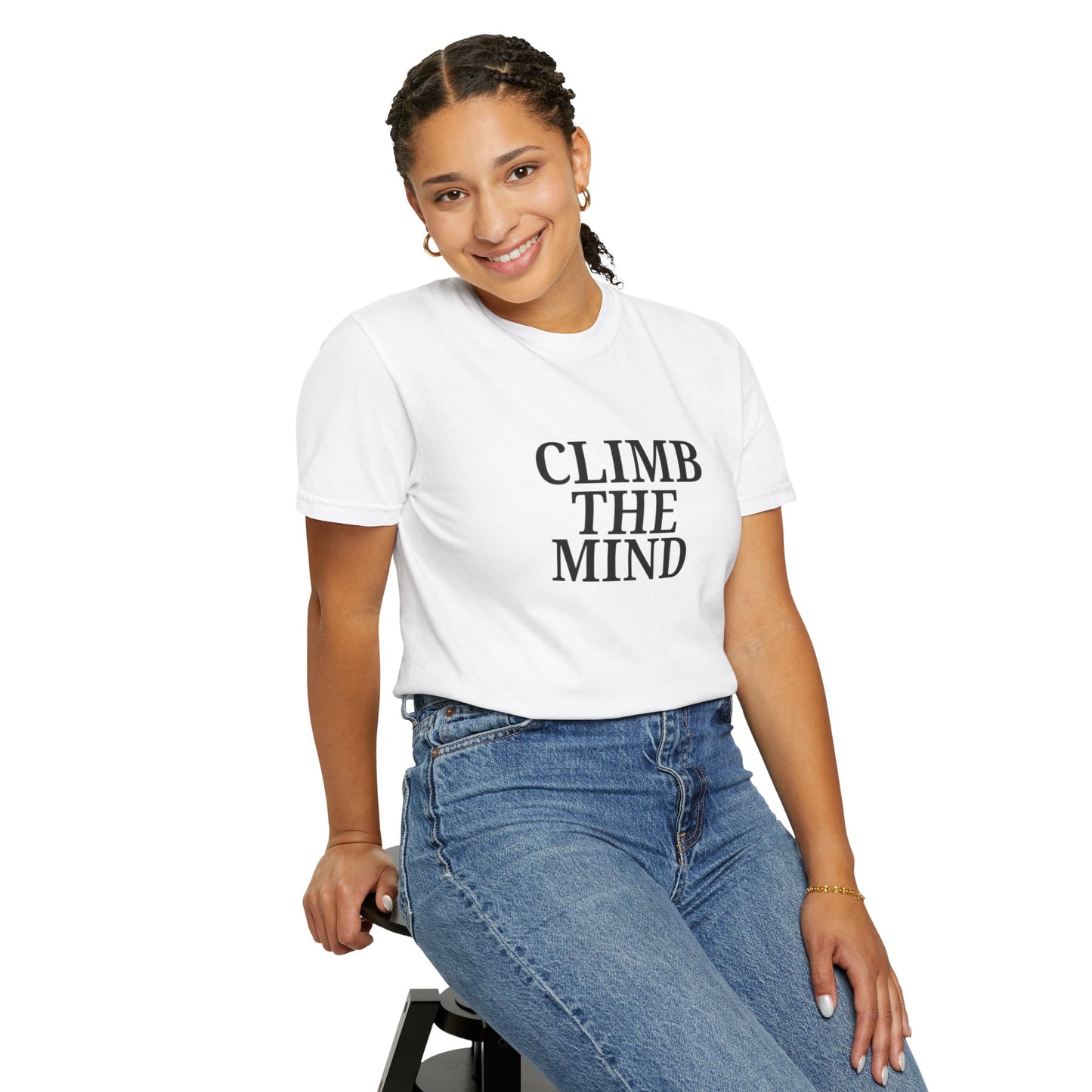 'Climb the Mind' - Unisex Graphic Shirt, Positive Vibes, Casual Wear