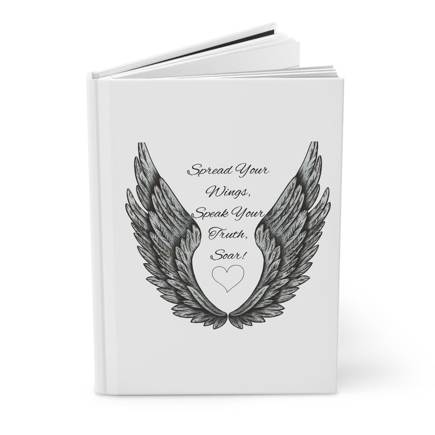Inspirational Hardcover Journal, Motivation Notebook, Gift for Writers, Spiritual Journal, Creativity Planner
