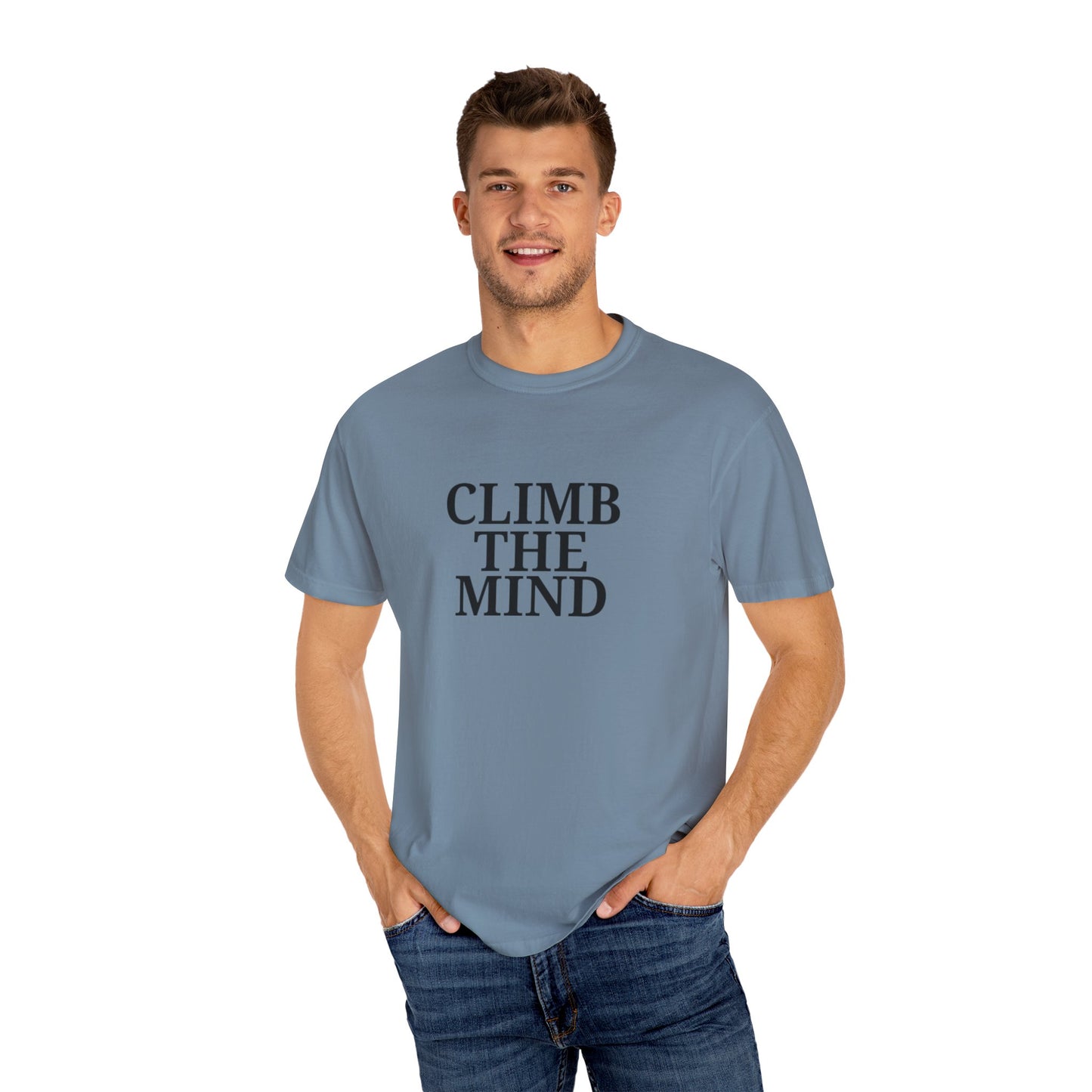 'Climb the Mind' - Unisex Graphic Shirt, Positive Vibes, Casual Wear