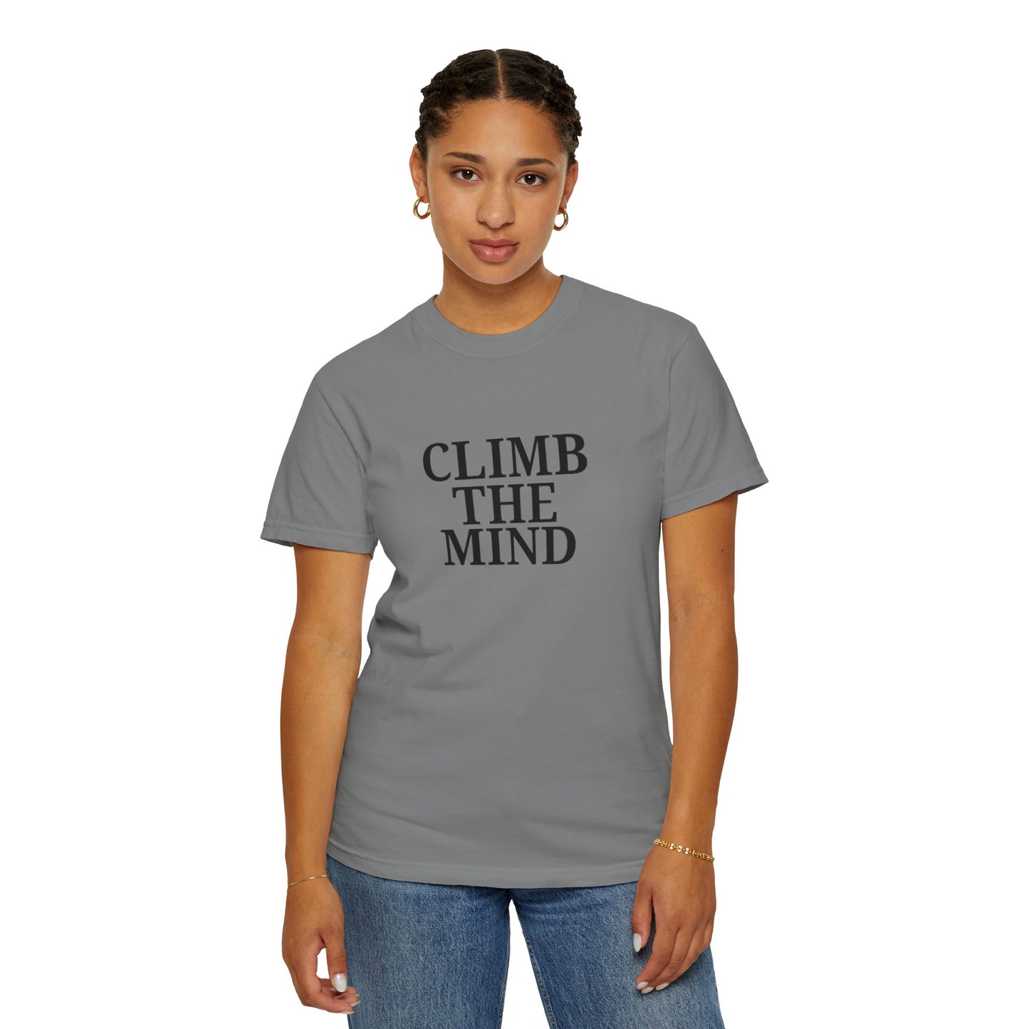 'Climb the Mind' - Unisex Graphic Shirt, Positive Vibes, Casual Wear