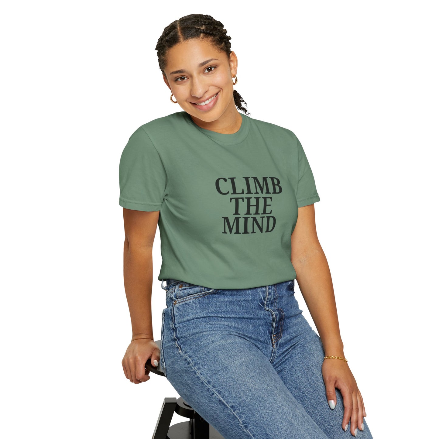 'Climb the Mind' - Unisex Graphic Shirt, Positive Vibes, Casual Wear