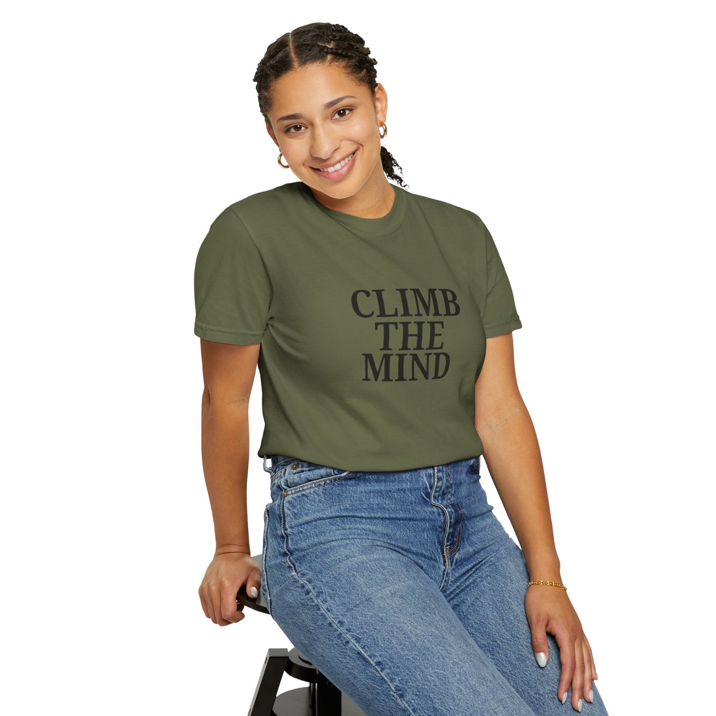 'Climb the Mind' - Unisex Graphic Shirt, Positive Vibes, Casual Wear