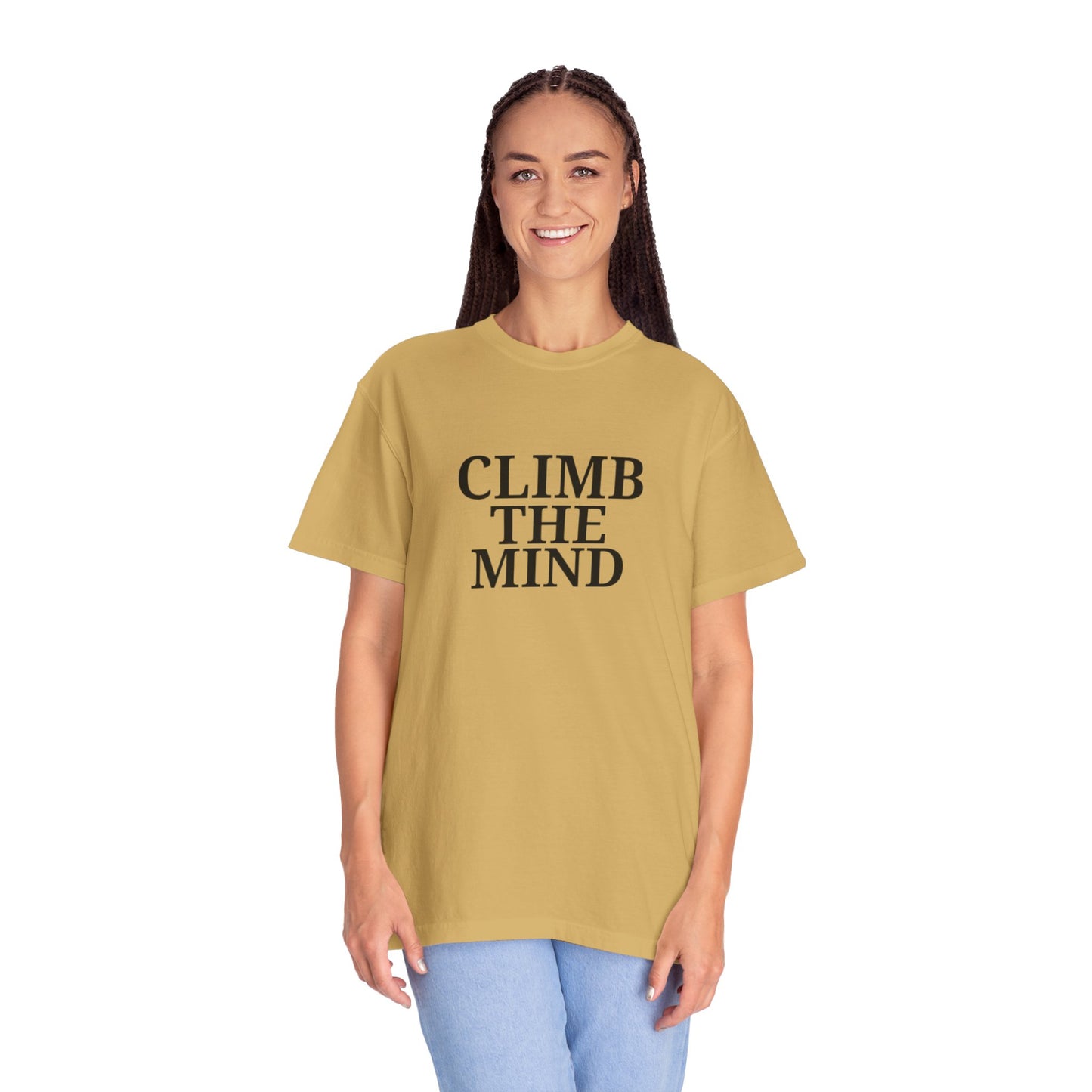 'Climb the Mind' - Unisex Graphic Shirt, Positive Vibes, Casual Wear