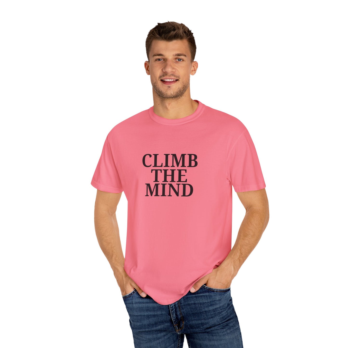 'Climb the Mind' - Unisex Graphic Shirt, Positive Vibes, Casual Wear