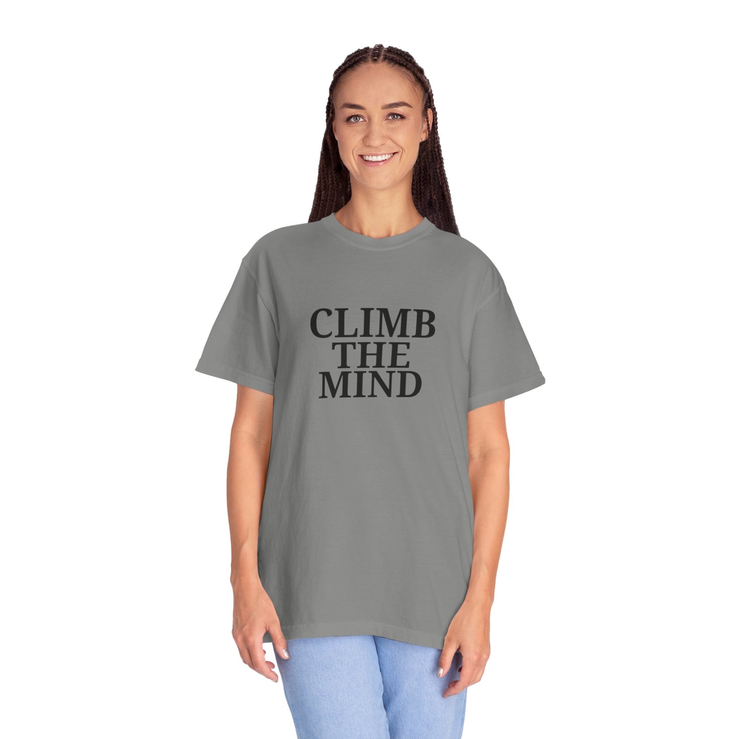 'Climb the Mind' - Unisex Graphic Shirt, Positive Vibes, Casual Wear