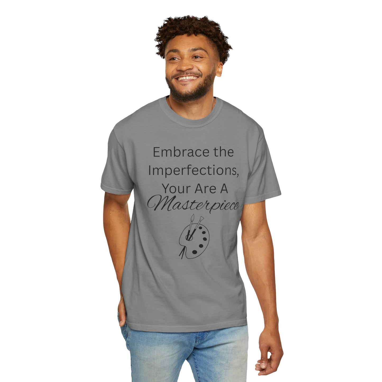 'You Are A Masterpiece' - Unisex Graphic Shirt, Positive Vibes, Casual Wear