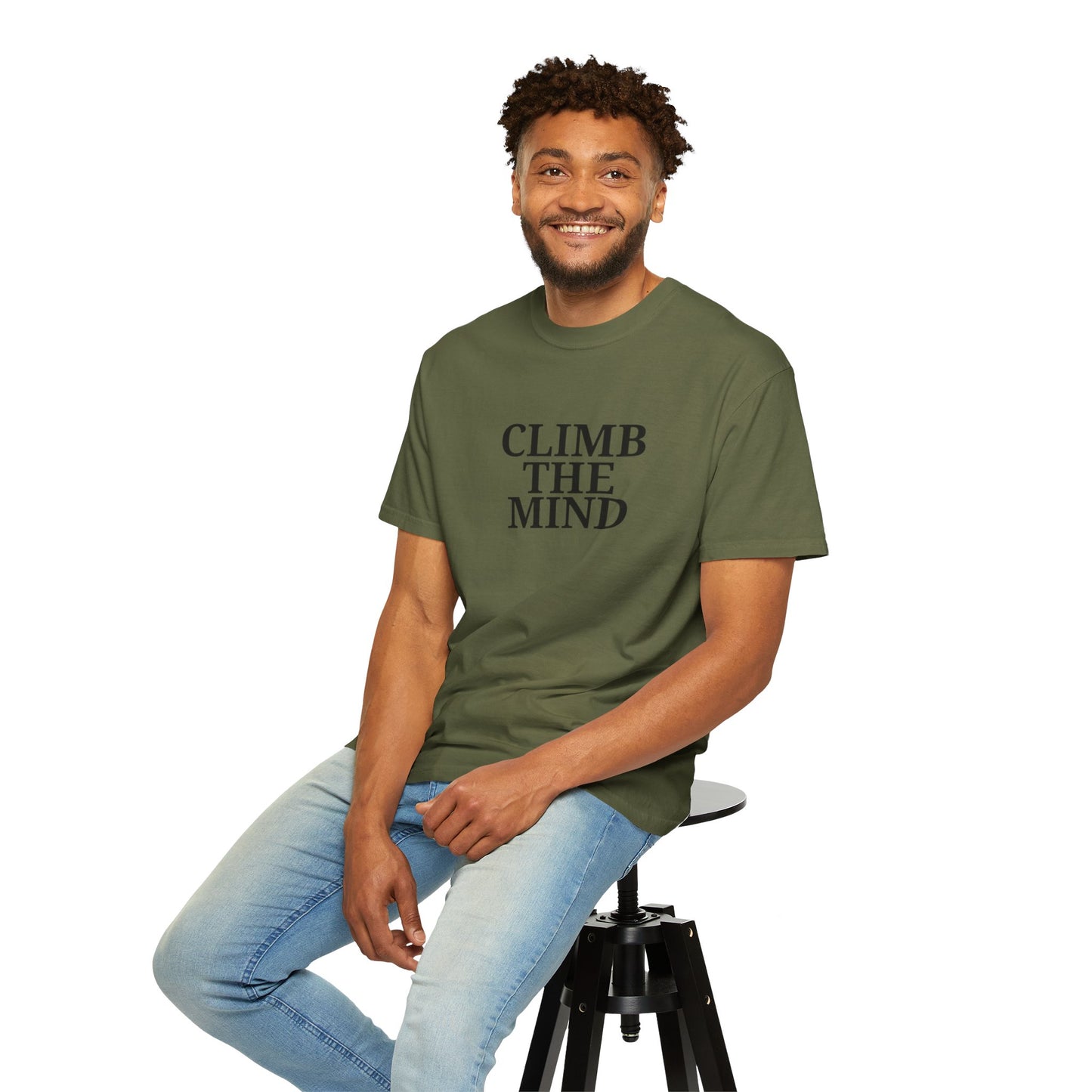 'Climb the Mind' - Unisex Graphic Shirt, Positive Vibes, Casual Wear