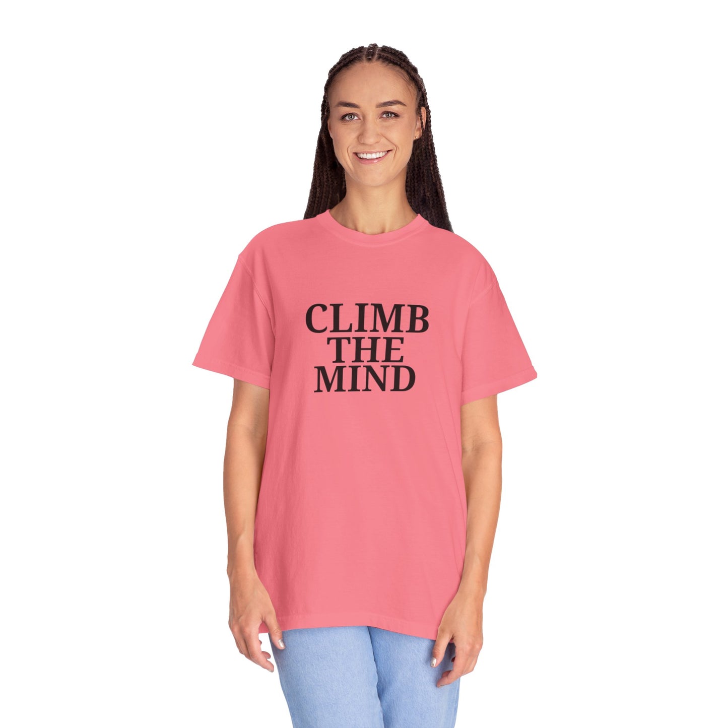 'Climb the Mind' - Unisex Graphic Shirt, Positive Vibes, Casual Wear