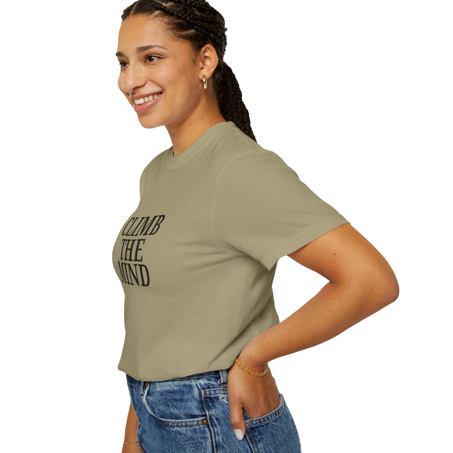 'Climb the Mind' - Unisex Graphic Shirt, Positive Vibes, Casual Wear
