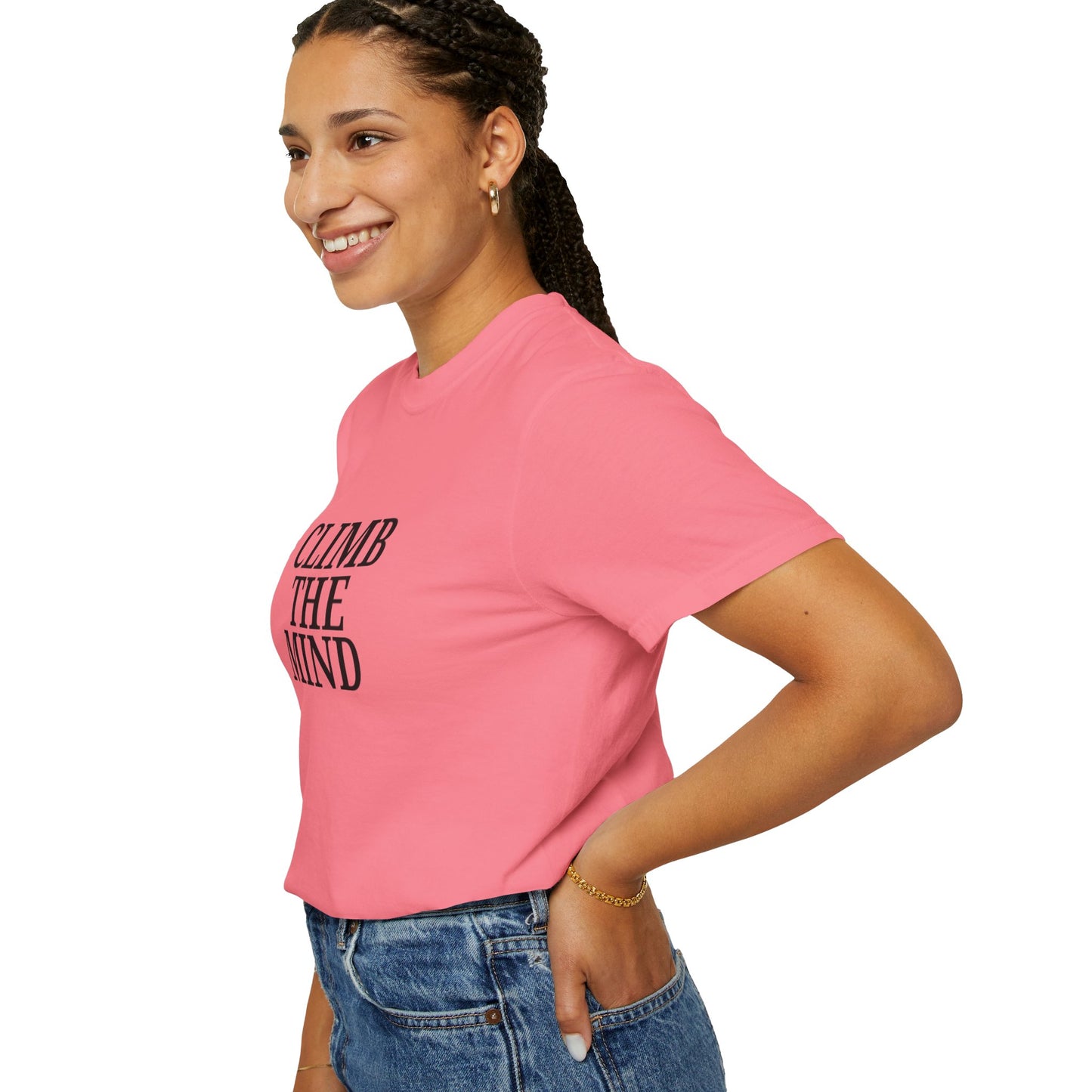 'Climb the Mind' - Unisex Graphic Shirt, Positive Vibes, Casual Wear