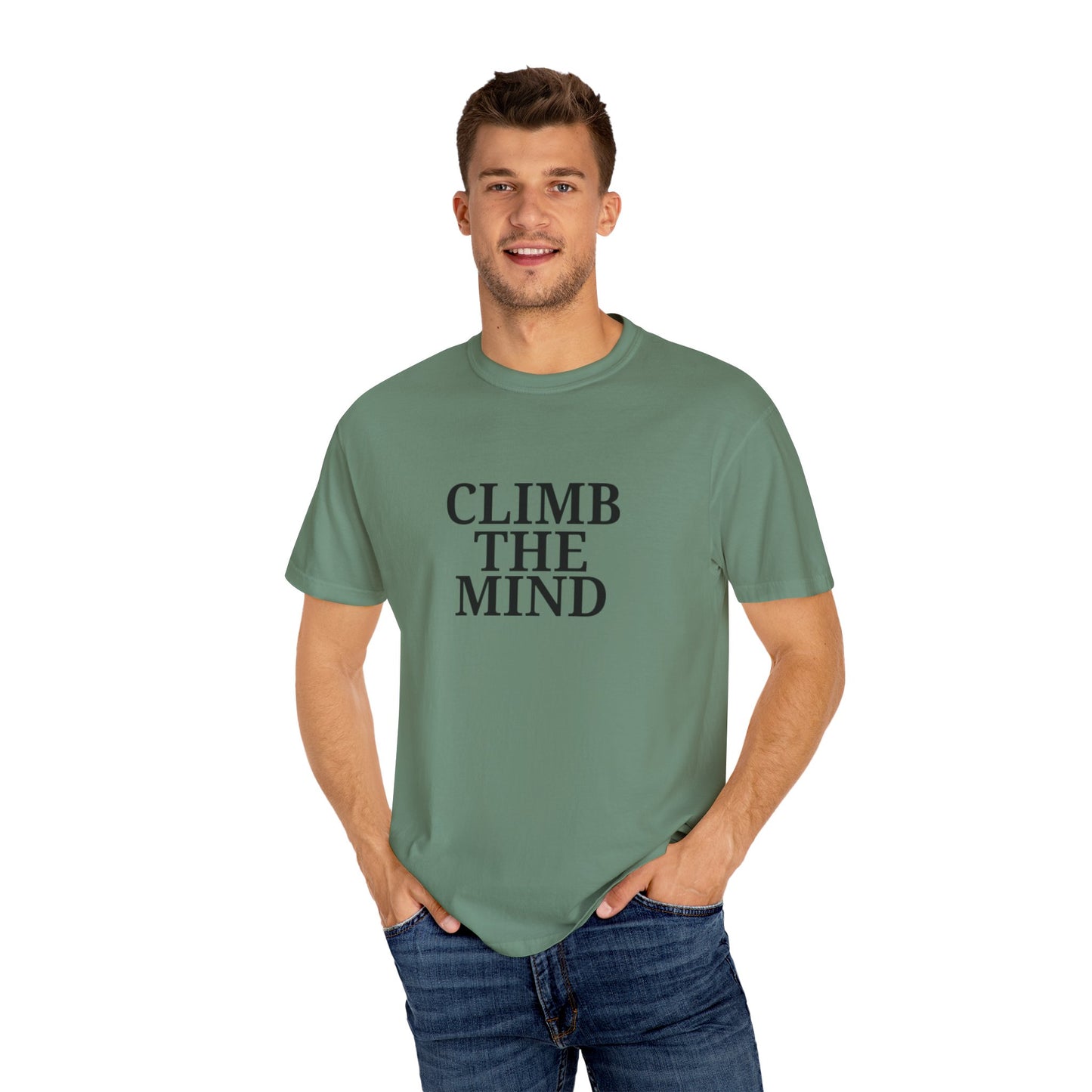 'Climb the Mind' - Unisex Graphic Shirt, Positive Vibes, Casual Wear
