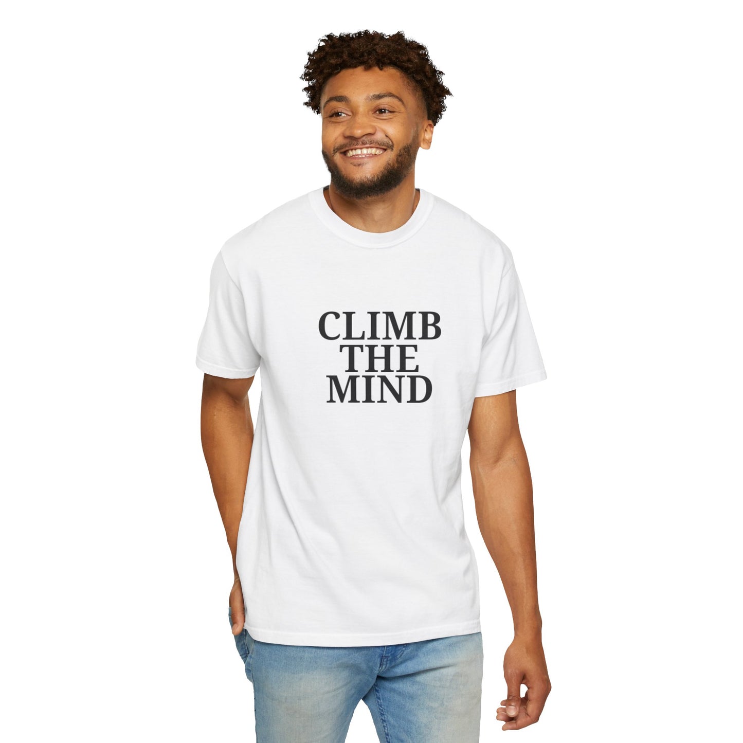 'Climb the Mind' - Unisex Graphic Shirt, Positive Vibes, Casual Wear