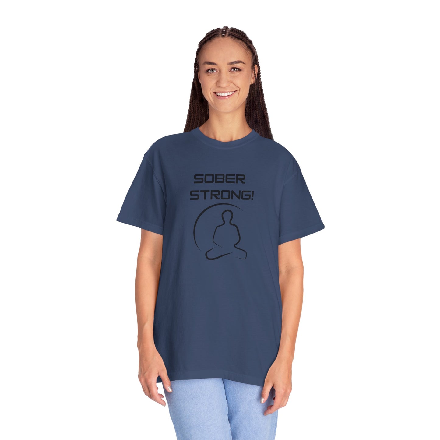 'Sober Strong' - Unisex Graphic Shirt, Positive Vibes, Casual Wear