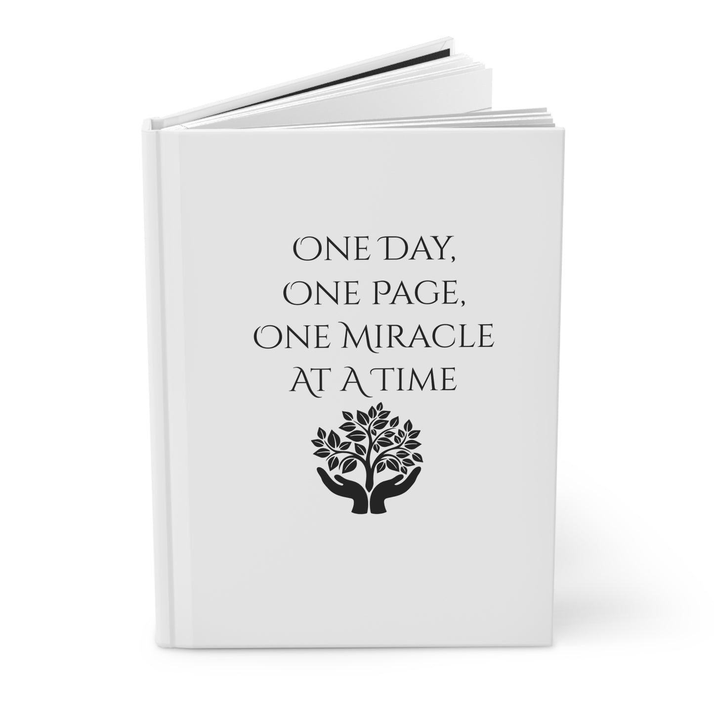 Inspirational Hardcover Journal for Gratitude and Growth, Daily Planner, Motivational Notepad, Mindfulness Journal, Gift for Writers