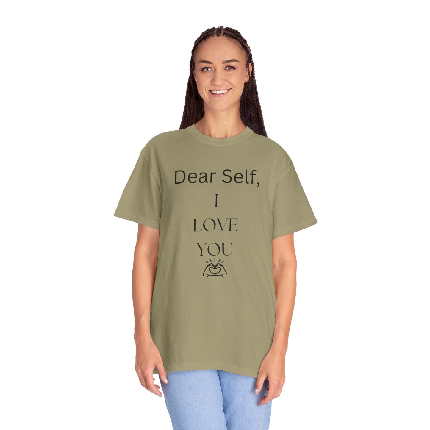 'Dear Self, I LOVE YOU' - Unisex Graphic Shirt, Positive Vibes, Casual Wear