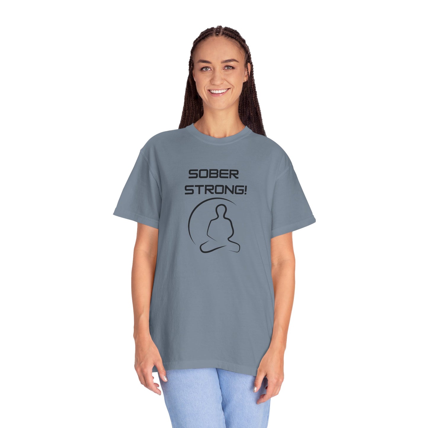 'Sober Strong' - Unisex Graphic Shirt, Positive Vibes, Casual Wear