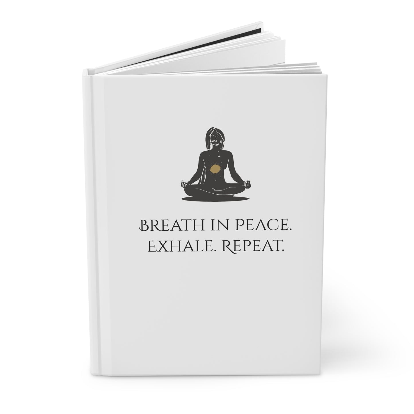 Mindful Hardcover Journal | Meditation & Self-Reflection Notebook, Spiritual Gift, Wellness Journal, Affirmation Diary, Mindfulness