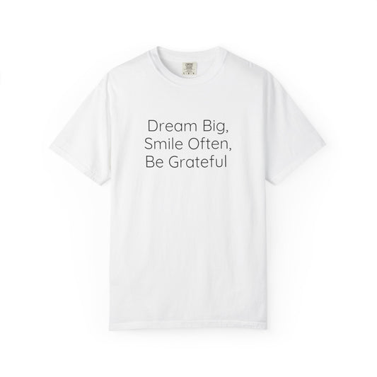 'Dream Big' - Unisex Graphic Shirt, Positive Vibes, Casual Wear