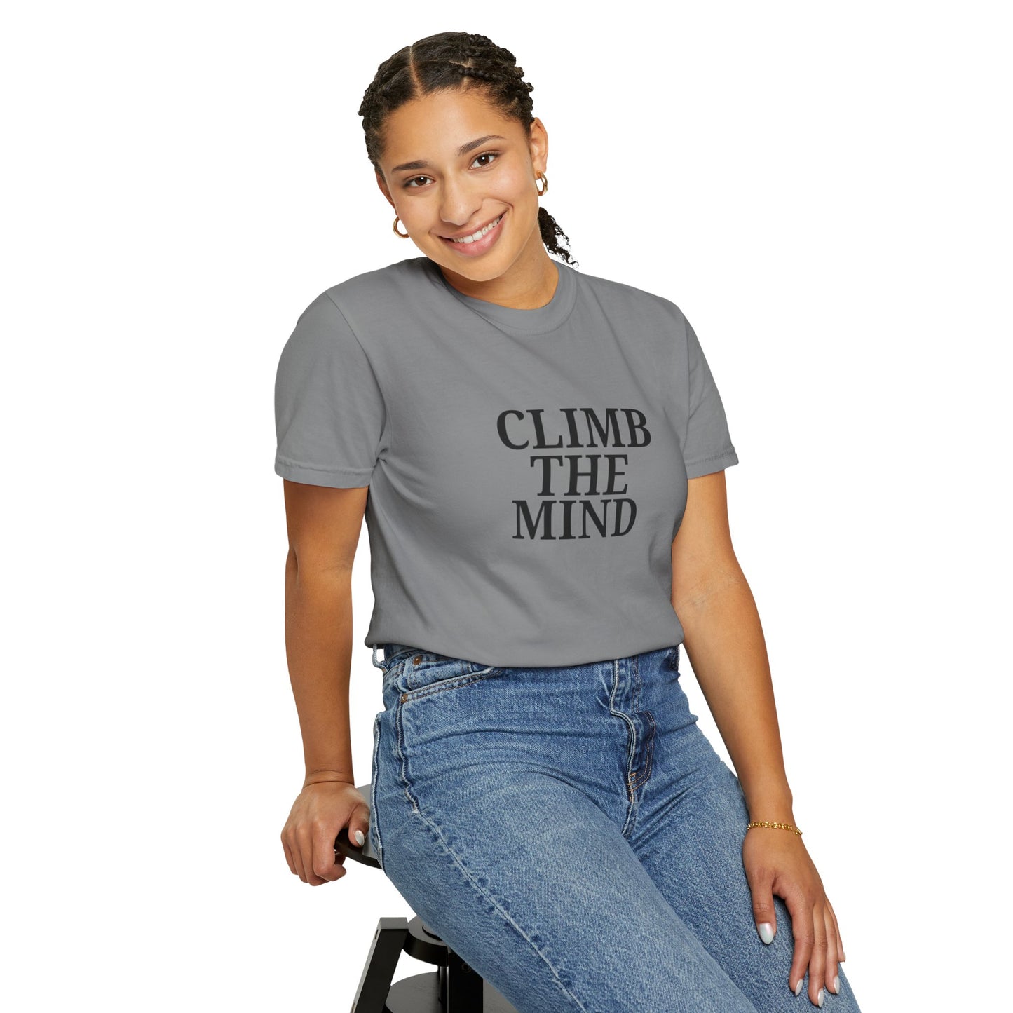 'Climb the Mind' -  Unisex Graphic Shirt, Positive Vibes, Casual Wear