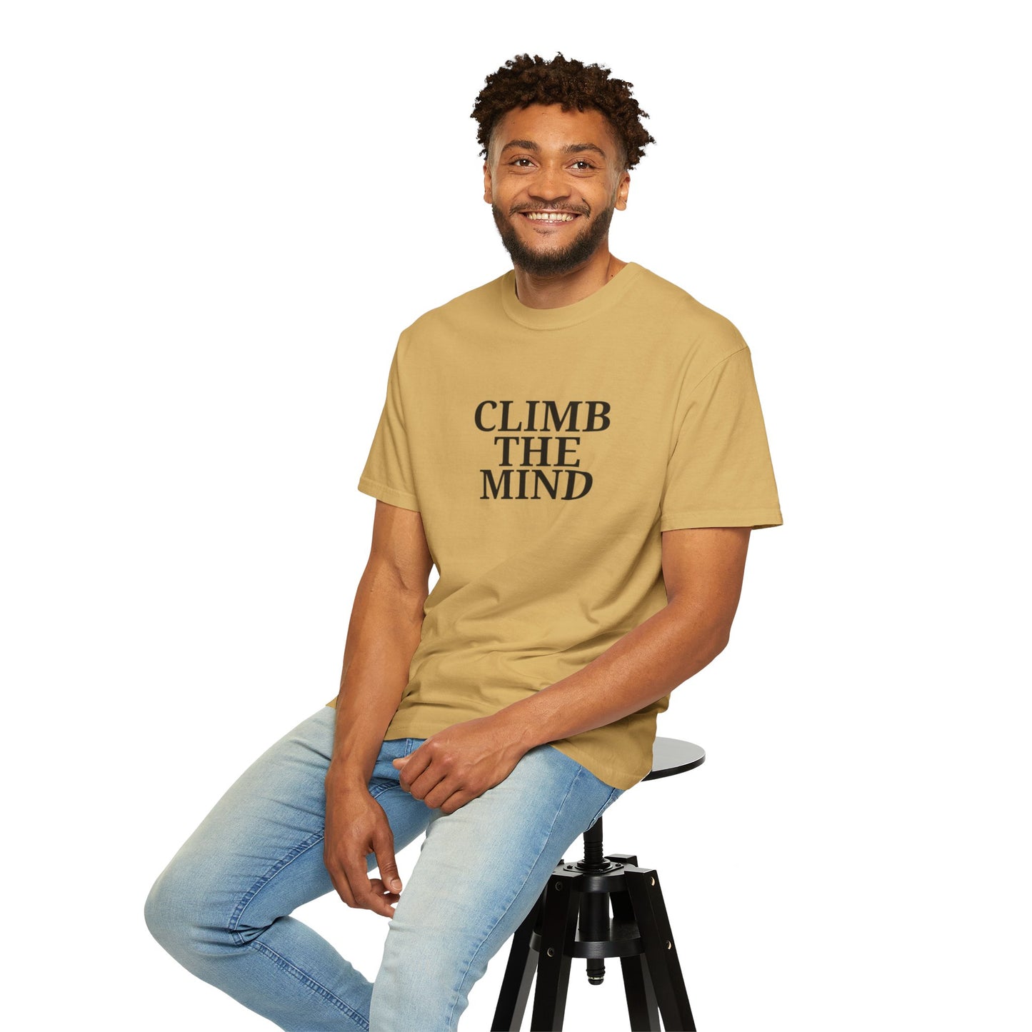'Climb the Mind' -  Unisex Graphic Shirt, Positive Vibes, Casual Wear