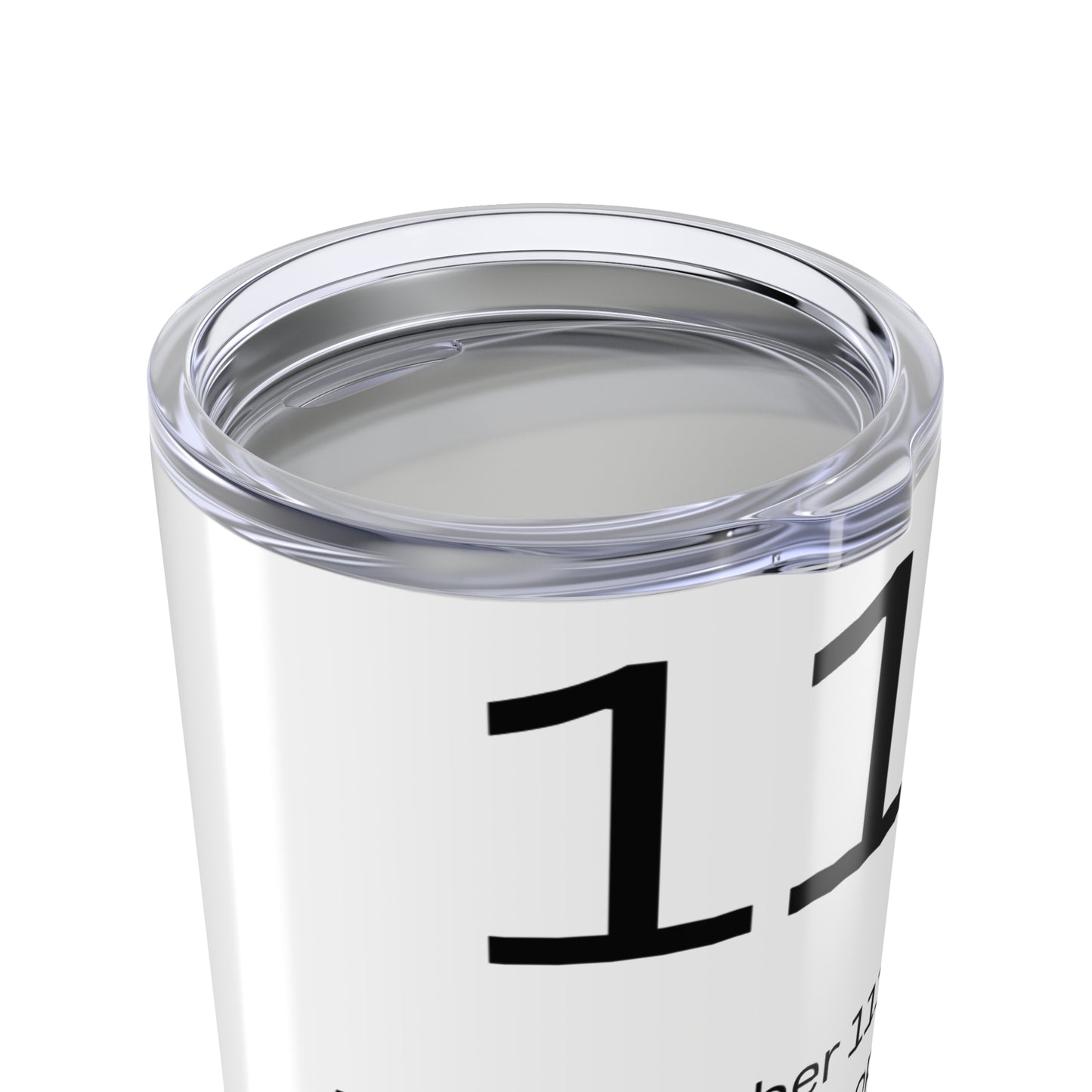 Angel Number 111 Inspirational 20oz Tumbler - Manifest Your Dreams, Motivational Drinkware, Gift for Dreamers, Modern Home Decor, Mindfulness Accessory