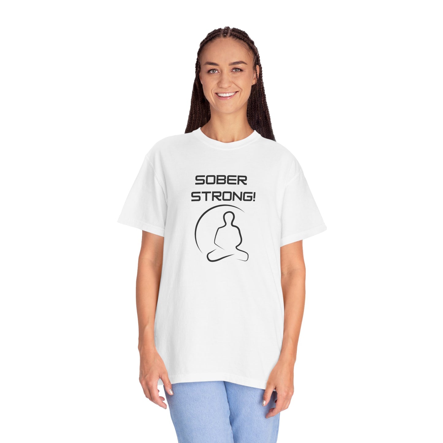 'Sober Strong' - Unisex Graphic Shirt, Positive Vibes, Casual Wear