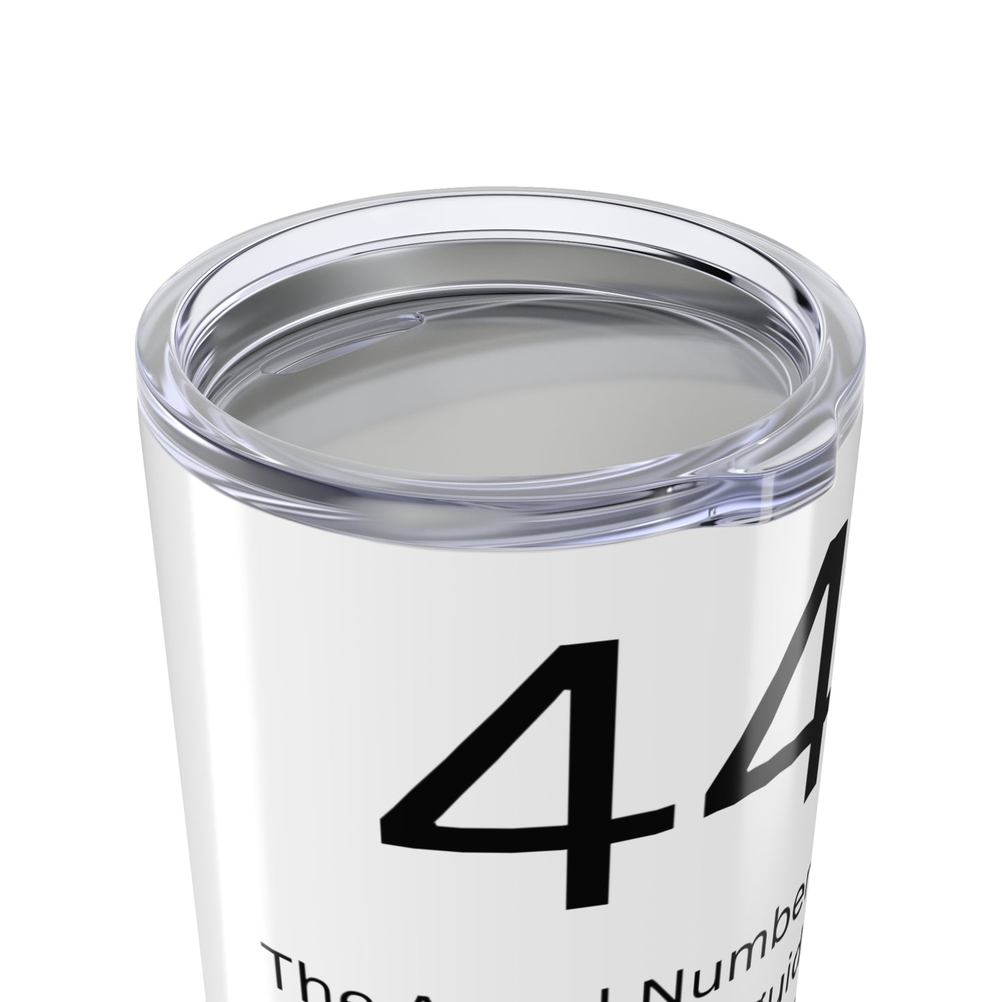 Angel Number 444 Inspirational Tumbler 20oz, Motivational Travel Mug, Gift for Spiritual Seekers, Positive Affirmation Drinkware, [...]