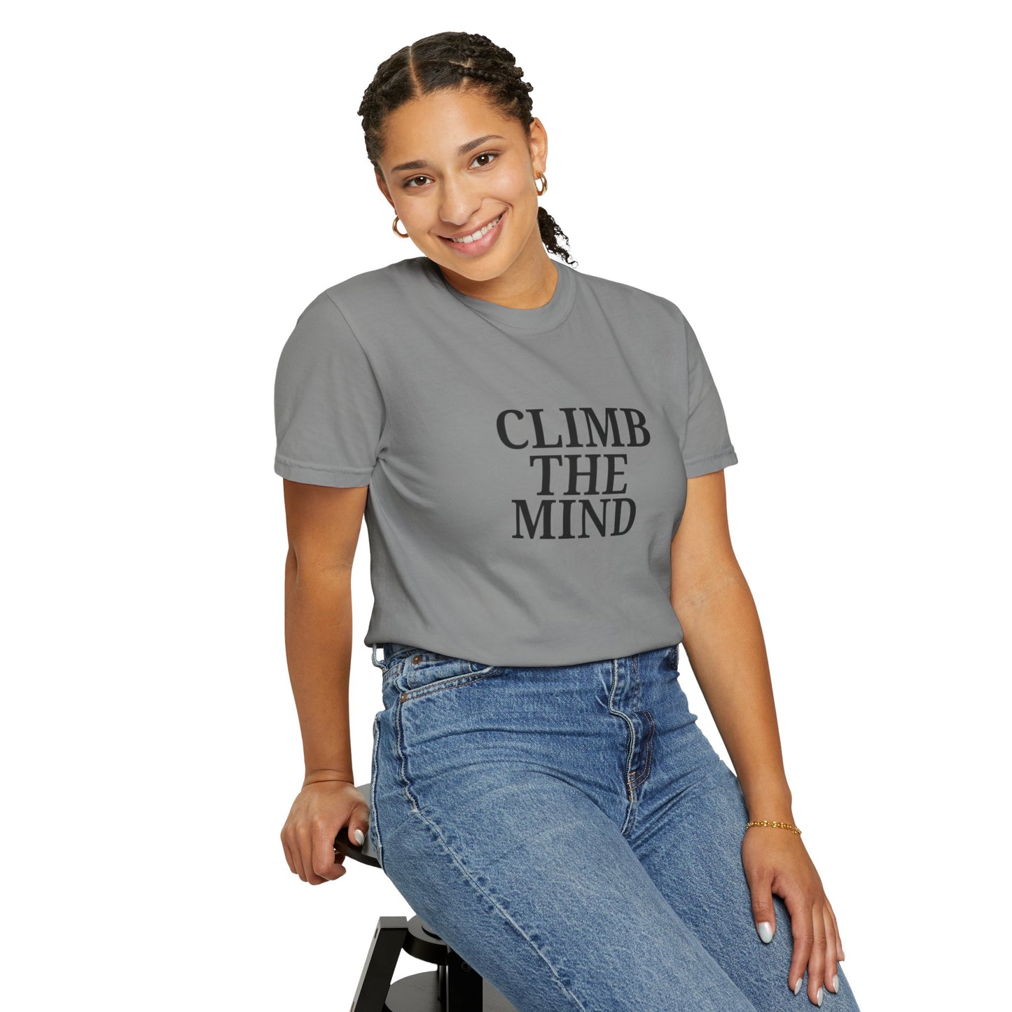 'Climb the Mind' -  Unisex Graphic Shirt, Positive Vibes, Casual Wear