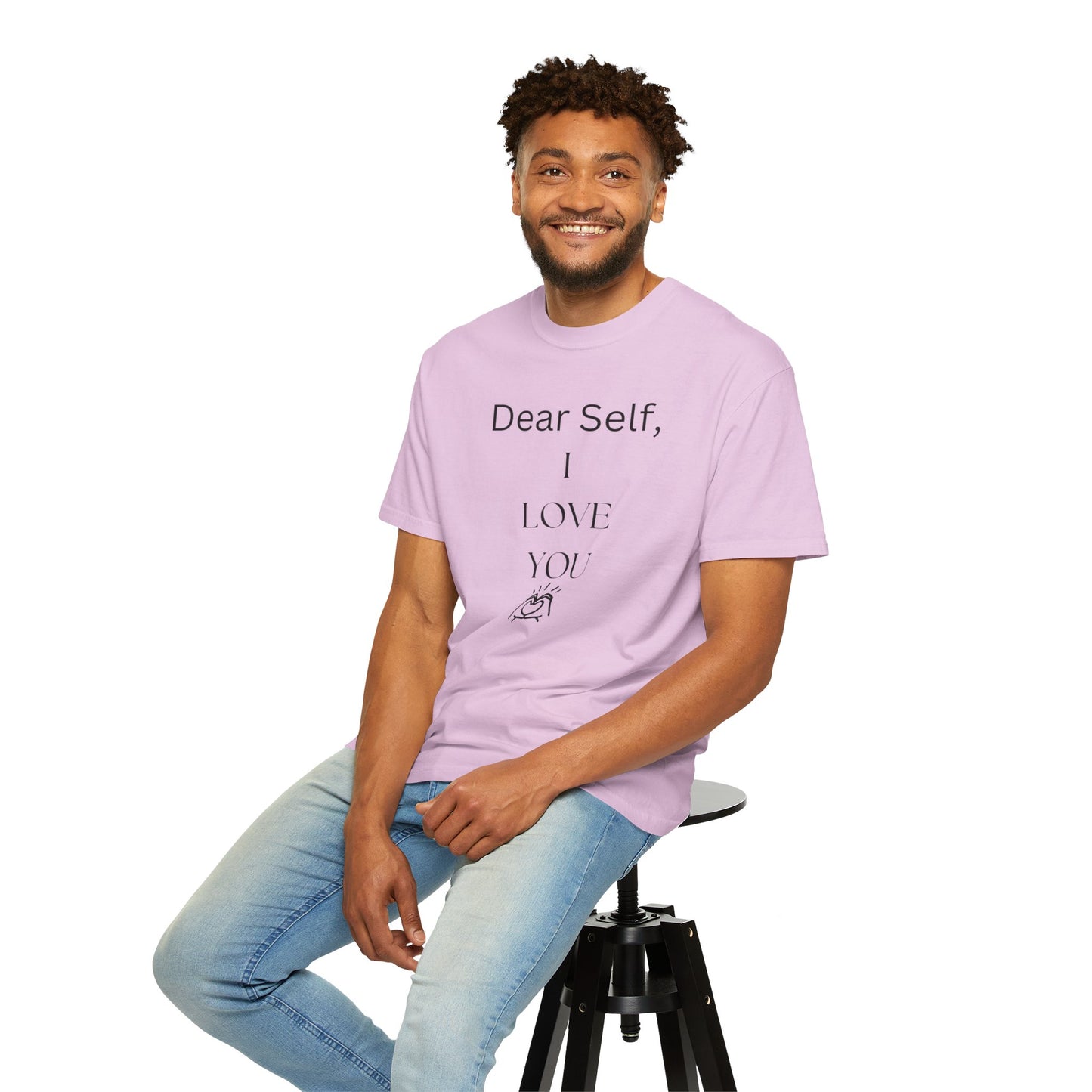 'Dear Self, I LOVE YOU' - Unisex Graphic Shirt, Positive Vibes, Casual Wear