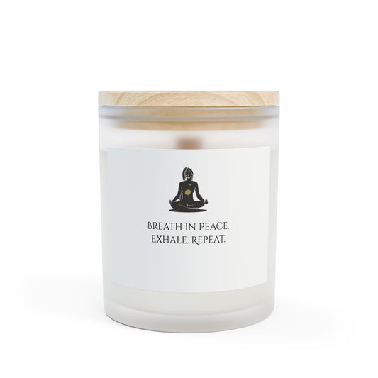 Breath In Peace - Mindfulness Candle, Relaxing Gifts for Meditation, Home Decor, Self-Care, Aromatherapy, Gifts for Her
