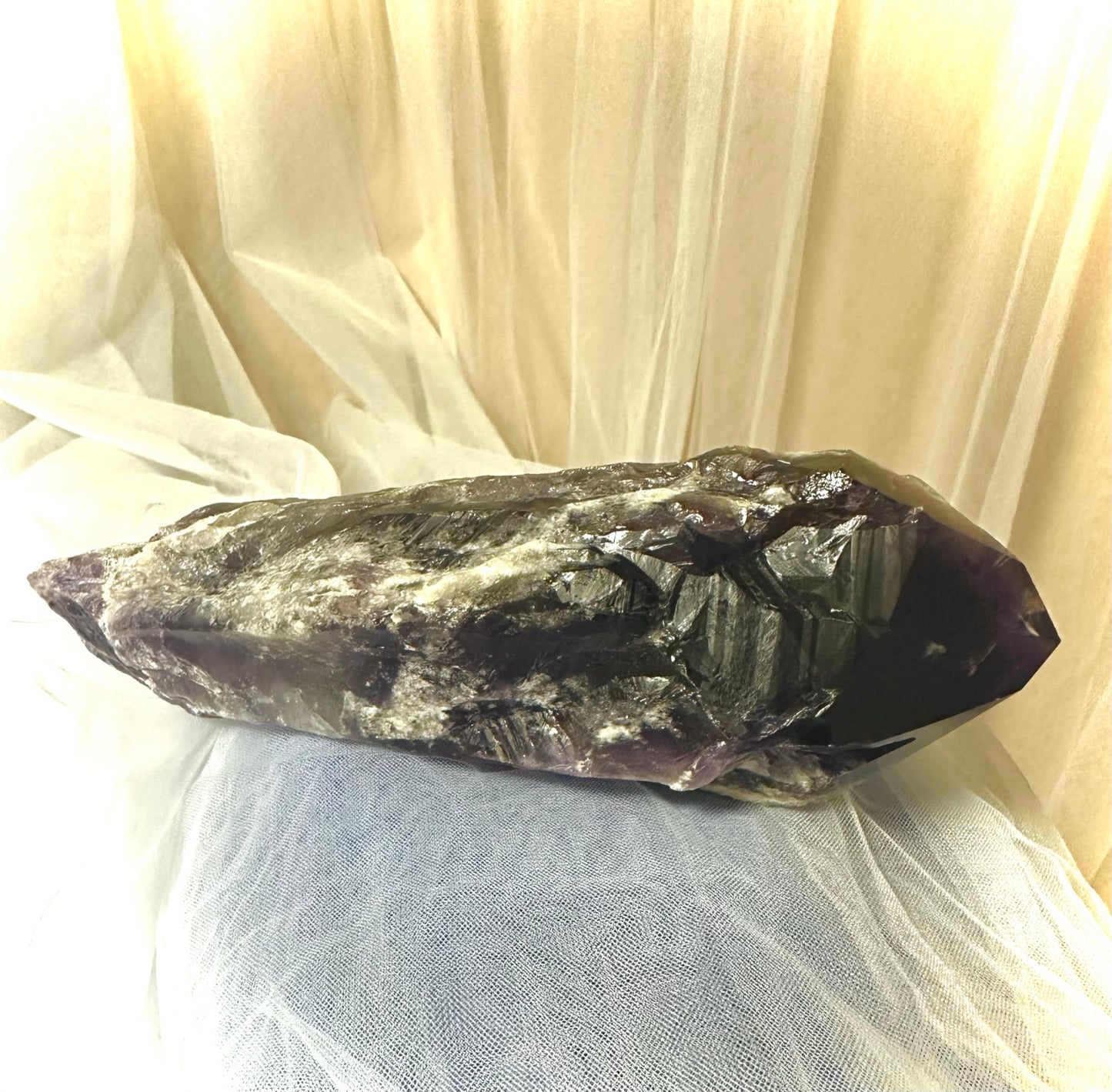 Large Amethyst Elestial Point- 1 Available