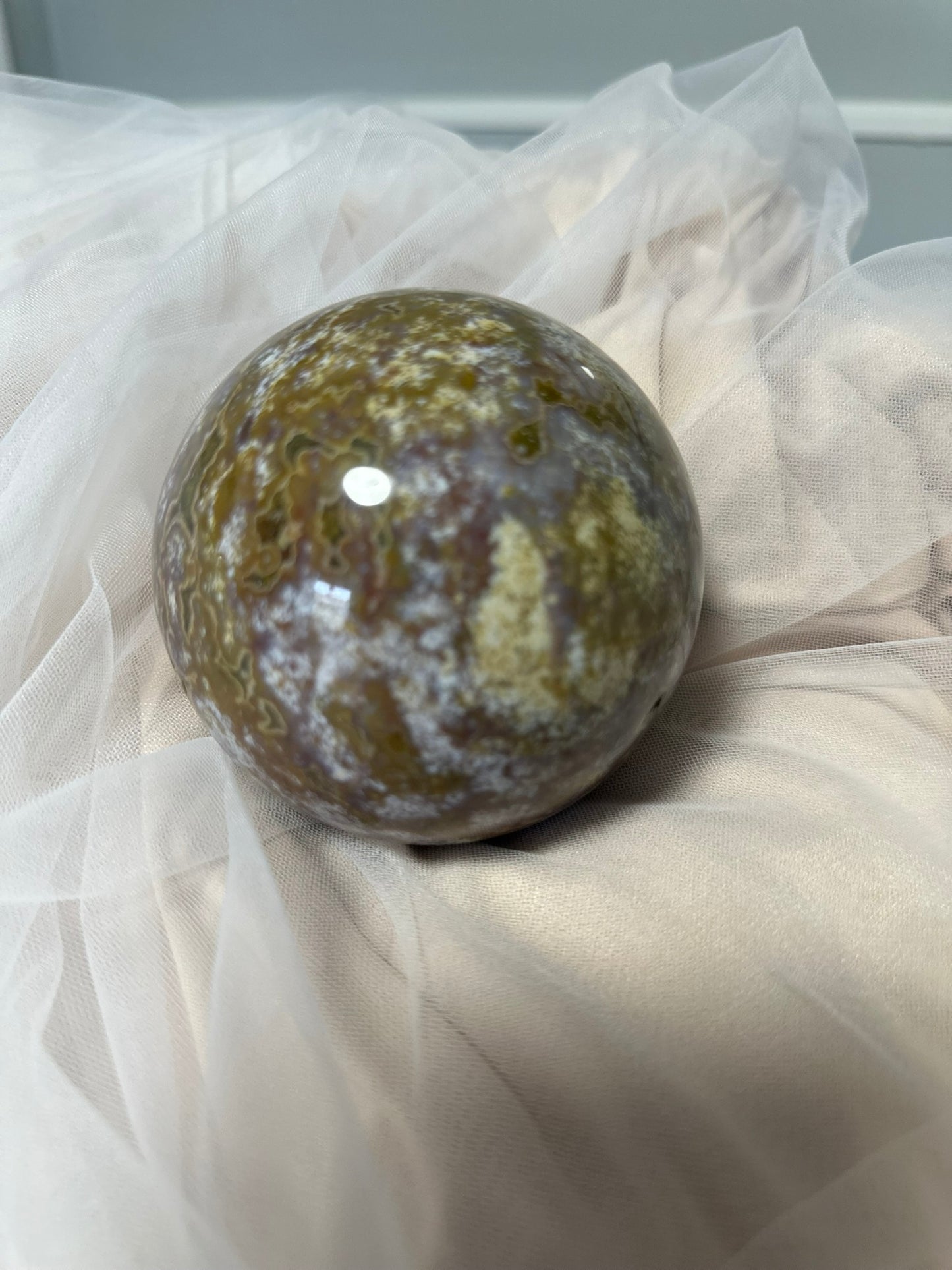 Ocean Jasper Sphere - 1 Available