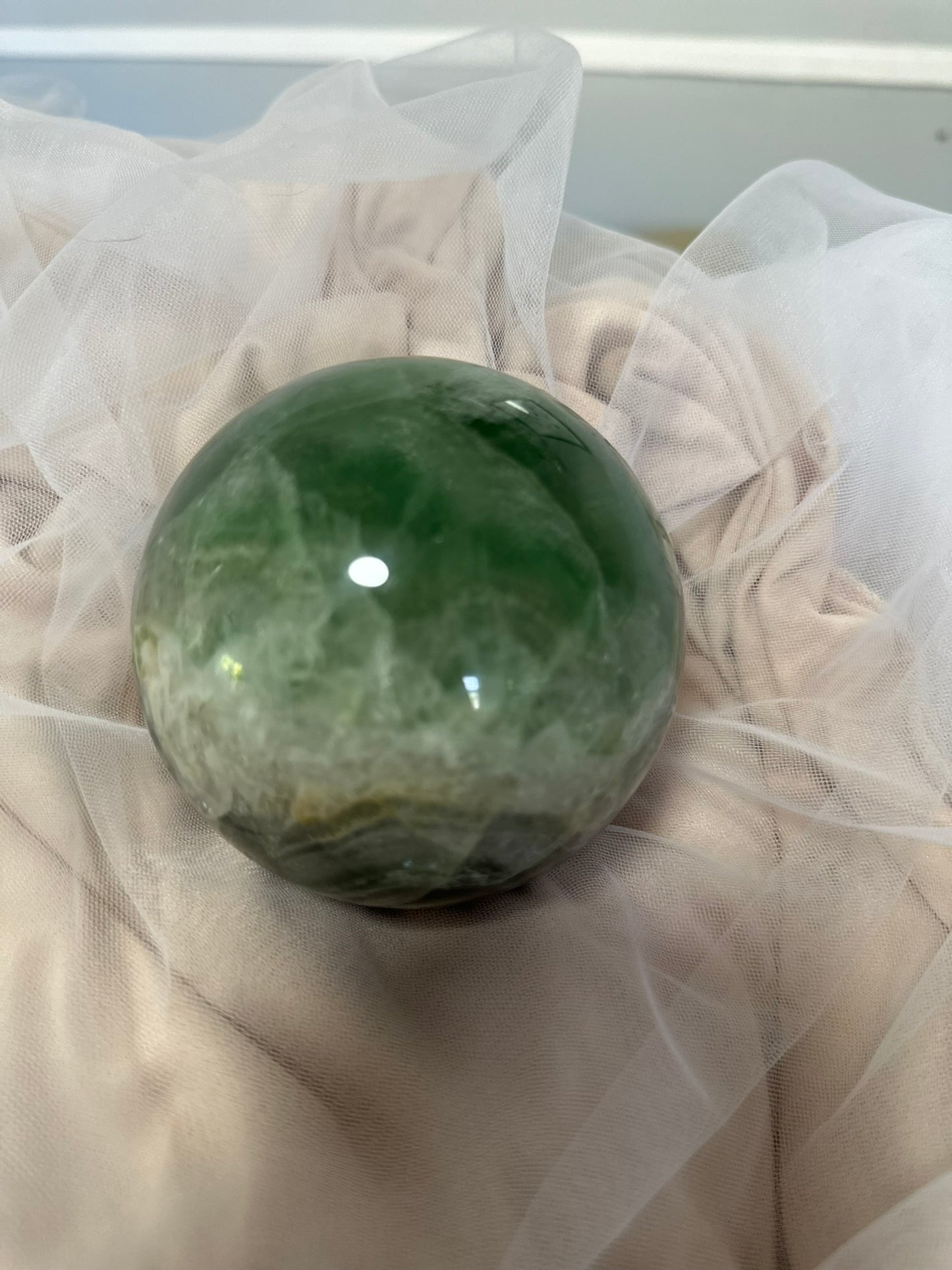 Rainbow Fluorite Sphere- 1 Available