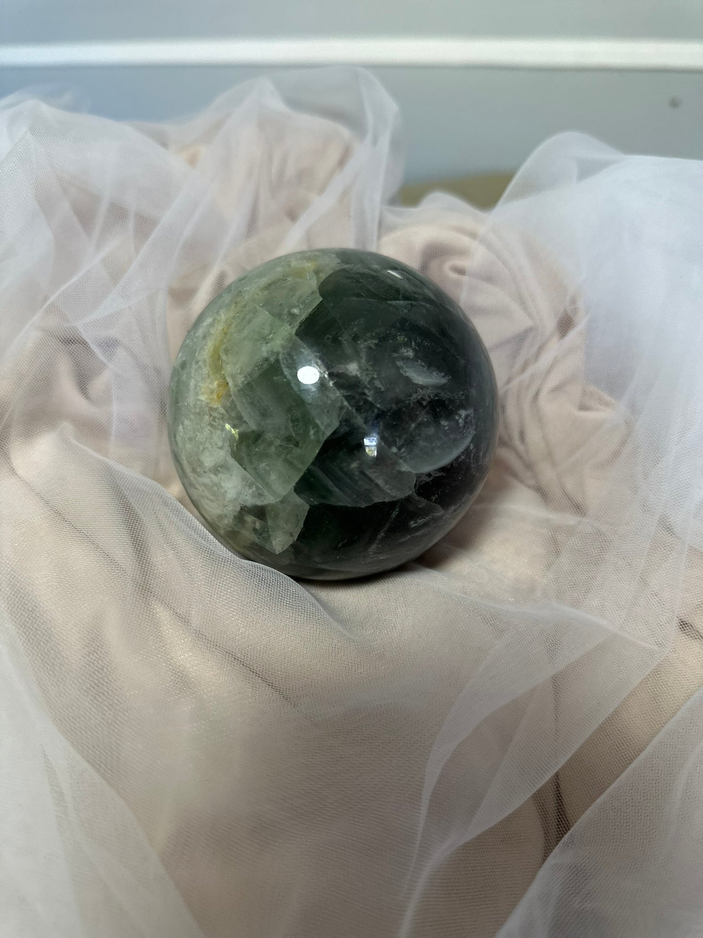 Rainbow Fluorite Sphere- 1 Available