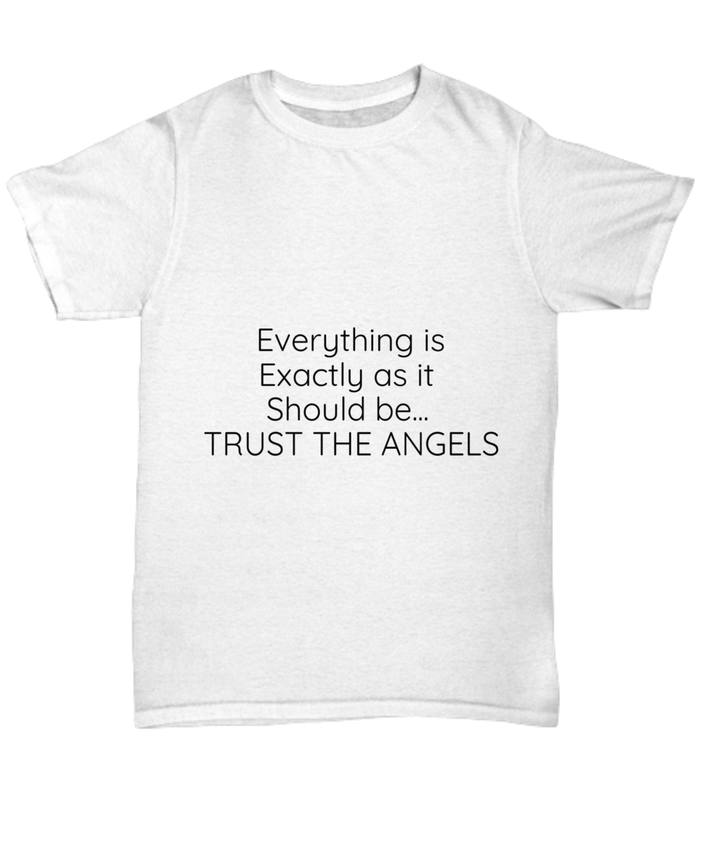 Everything is Exactly as it Should be...TRUST THE ANGELS T-Shirt