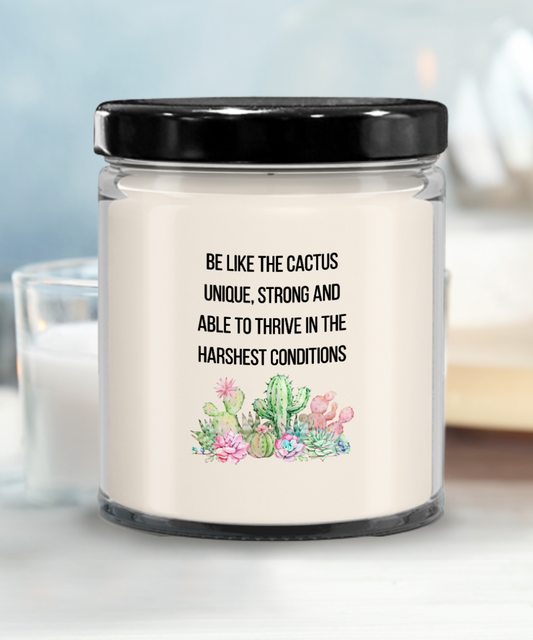 Be Like The Cactus Candle