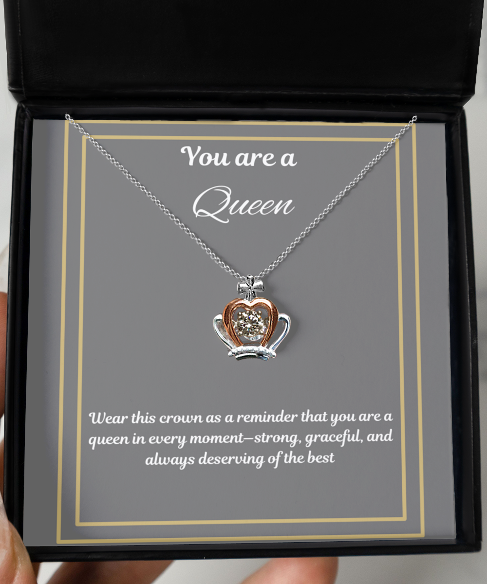 You are a Queen-Crown Pendant